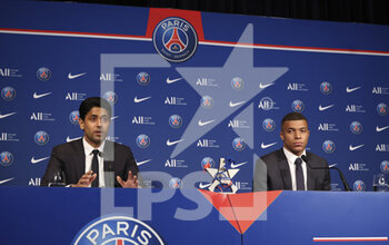 Press conference following the renewal of Kylian Mbappe at Paris Saint-Germain until 2025 - FRENCH LIGUE 1 - CALCIO