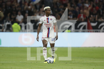 05/08/2022 - Thiago MENDES of Lyon during the French championship Ligue 1 football match between Olympique Lyonnais (Lyon) and AC Ajaccio on August 5, 2022 at Groupama stadium in Decines-Charpieu near Lyon, France - FOOTBALL - FRENCH CHAMP - LYON V AJACCIO - FRENCH LIGUE 1 - CALCIO