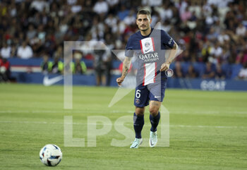 13/08/2022 - Marco Verratti of PSG during the French championship Ligue 1 football match between Paris Saint-Germain (PSG) and Montpellier HSC (MHSC) on August 13, 2022 at Parc des Princes stadium in Paris, France - FOOTBALL - FRENCH CHAMP - PARIS SG V MONTPELLIER - FRENCH LIGUE 1 - CALCIO