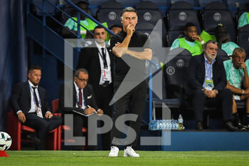 13/08/2022 - Christophe GALTIER of PSG during the French championship Ligue 1 football match between Paris Saint-Germain and Montpellier HSC on August 13, 2022 at Parc des Princes stadium in Paris, France - FOOTBALL - FRENCH CHAMP - PARIS SG V MONTPELLIER - FRENCH LIGUE 1 - CALCIO