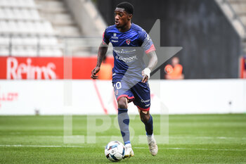 14/08/2022 - Muhammed CHAM of Clermont during the French championship Ligue 1 football match between Stade de Reims and Clermont Foot 63 on August 14, 2022 at Auguste Delaune stadium in Reims, France - FOOTBALL - FRENCH CHAMP - REIMS V CLERMONT - FRENCH LIGUE 1 - CALCIO