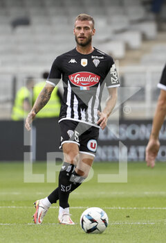 14/08/2022 - Miha Blazic of Angers during the French championship Ligue 1 football match between AJ Auxerre (AJA) and Angers SCO on August 14, 2022 at Stade Abbe Deschamps in Auxerre, France - FOOTBALL - FRENCH CHAMP - AUXERRE V ANGERS - FRENCH LIGUE 1 - CALCIO