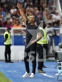 14/08/2022 - Coach of Angers SCO Gerald Baticle during the French championship Ligue 1 football match between AJ Auxerre (AJA) and Angers SCO on August 14, 2022 at Stade Abbe Deschamps in Auxerre, France - FOOTBALL - FRENCH CHAMP - AUXERRE V ANGERS - FRENCH LIGUE 1 - CALCIO