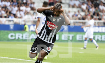 14/08/2022 - Lois Diony of Angers celebrates his goal during the French championship Ligue 1 football match between AJ Auxerre (AJA) and Angers SCO on August 14, 2022 at Stade Abbe Deschamps in Auxerre, France - FOOTBALL - FRENCH CHAMP - AUXERRE V ANGERS - FRENCH LIGUE 1 - CALCIO