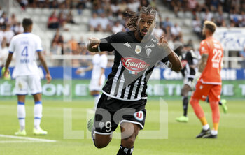 14/08/2022 - Lois Diony of Angers celebrates his goal during the French championship Ligue 1 football match between AJ Auxerre (AJA) and Angers SCO on August 14, 2022 at Stade Abbe Deschamps in Auxerre, France - FOOTBALL - FRENCH CHAMP - AUXERRE V ANGERS - FRENCH LIGUE 1 - CALCIO