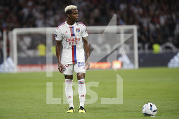 2022-08-19 - Thiago MENDES of Lyon during the French championship Ligue 1 football match between Olympique Lyonnais (Lyon) and ESTAC Troyes on August 19, 2022 at Groupama stadium in Decines-Charpieu near Lyon, France - FOOTBALL - FRENCH CHAMP - LYON V TROYES - FRENCH LIGUE 1 - SOCCER