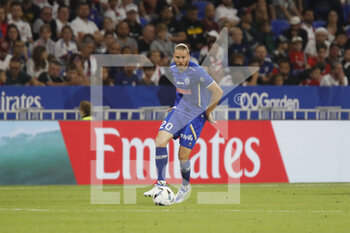 2022-08-19 - Renaud RIPART of Troyes during the French championship Ligue 1 football match between Olympique Lyonnais (Lyon) and ESTAC Troyes on August 19, 2022 at Groupama stadium in Decines-Charpieu near Lyon, France - FOOTBALL - FRENCH CHAMP - LYON V TROYES - FRENCH LIGUE 1 - SOCCER