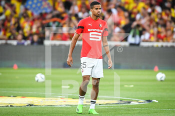 2022-08-27 - Noah FRANCOISE of Rennes during the French championship Ligue 1 football match between RC Lens and Stade Rennais (Rennes) on August 27, 2022 at Bollaert-Delelis stadium in Lens, France - FOOTBALL - FRENCH CHAMP - LENS V RENNES - FRENCH LIGUE 1 - SOCCER