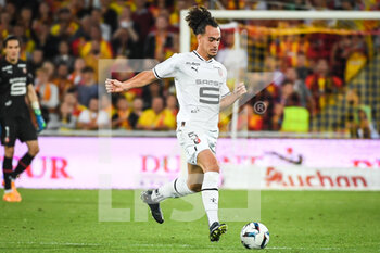 2022-08-27 - Arthur THEATE of Rennes during the French championship Ligue 1 football match between RC Lens and Stade Rennais (Rennes) on August 27, 2022 at Bollaert-Delelis stadium in Lens, France - FOOTBALL - FRENCH CHAMP - LENS V RENNES - FRENCH LIGUE 1 - SOCCER