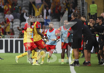 2022-08-27 - Seko Fofana of Lens during the French championship Ligue 1 football match between RC Lens and Stade Rennais (Rennes) on August 27, 2022 at Bollaert-Delelis stadium in Lens, France - FOOTBALL - FRENCH CHAMP - LENS V RENNES - FRENCH LIGUE 1 - SOCCER