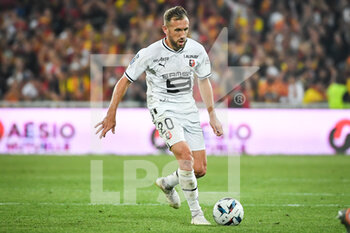 2022-08-27 - Flavien TAIT of Rennes during the French championship Ligue 1 football match between RC Lens and Stade Rennais (Rennes) on August 27, 2022 at Bollaert-Delelis stadium in Lens, France - FOOTBALL - FRENCH CHAMP - LENS V RENNES - FRENCH LIGUE 1 - SOCCER