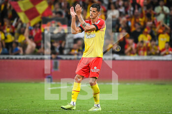 2022-08-27 - Florian SOTOCA of Lens during the French championship Ligue 1 football match between RC Lens and Stade Rennais (Rennes) on August 27, 2022 at Bollaert-Delelis stadium in Lens, France - FOOTBALL - FRENCH CHAMP - LENS V RENNES - FRENCH LIGUE 1 - SOCCER