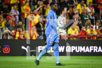 2022-08-27 - Brice SAMBA of Lens during the French championship Ligue 1 football match between RC Lens and Stade Rennais (Rennes) on August 27, 2022 at Bollaert-Delelis stadium in Lens, France - FOOTBALL - FRENCH CHAMP - LENS V RENNES - FRENCH LIGUE 1 - SOCCER