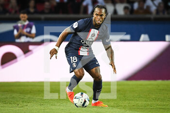 2022-08-28 - Renato SANCHES of PSG during the French championship Ligue 1 football match between Paris Saint-Germain and AS Monaco on August 28, 2022 at Parc des Princes stadium in Paris, France - FOOTBALL - FRENCH CHAMP - PARIS SG V MONACO - FRENCH LIGUE 1 - SOCCER