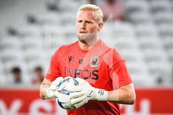 31/08/2022 - Kasper SCHMEICHEL of Nice during the French championship Ligue 1 football match between LOSC Lille and OGC Nice on August 31, 2022 at Pierre Mauroy stadium in Villeneuve-d'Ascq near Lille, France - FOOTBALL - FRENCH CHAMP - LILLE V NICE - FRENCH LIGUE 1 - CALCIO
