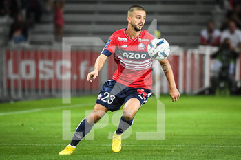 31/08/2022 - Edon ZHEGROVA of Lille during the French championship Ligue 1 football match between LOSC Lille and OGC Nice on August 31, 2022 at Pierre Mauroy stadium in Villeneuve-d'Ascq near Lille, France - FOOTBALL - FRENCH CHAMP - LILLE V NICE - FRENCH LIGUE 1 - CALCIO