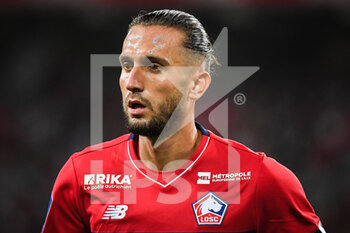 31/08/2022 - Yusuf YAZICI of Lille during the French championship Ligue 1 football match between LOSC Lille and OGC Nice on August 31, 2022 at Pierre Mauroy stadium in Villeneuve-d'Ascq near Lille, France - FOOTBALL - FRENCH CHAMP - LILLE V NICE - FRENCH LIGUE 1 - CALCIO
