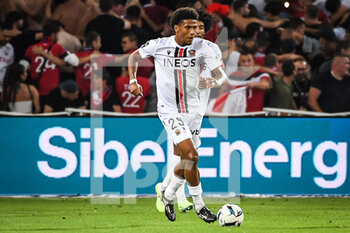 31/08/2022 - Jean-Clair TOBIDO of Nice during the French championship Ligue 1 football match between LOSC Lille and OGC Nice on August 31, 2022 at Pierre Mauroy stadium in Villeneuve-d'Ascq near Lille, France - FOOTBALL - FRENCH CHAMP - LILLE V NICE - FRENCH LIGUE 1 - CALCIO