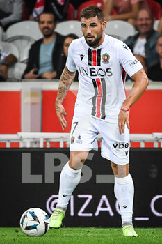 31/08/2022 - Andy DELORT of Nice during the French championship Ligue 1 football match between LOSC Lille and OGC Nice on August 31, 2022 at Pierre Mauroy stadium in Villeneuve-d'Ascq near Lille, France - FOOTBALL - FRENCH CHAMP - LILLE V NICE - FRENCH LIGUE 1 - CALCIO