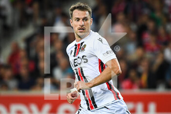 31/08/2022 - Aaron RAMSEY of Nice during the French championship Ligue 1 football match between LOSC Lille and OGC Nice on August 31, 2022 at Pierre Mauroy stadium in Villeneuve-d'Ascq near Lille, France - FOOTBALL - FRENCH CHAMP - LILLE V NICE - FRENCH LIGUE 1 - CALCIO