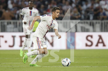 31/08/2022 - Romain FAIVRE of Lyon during the French championship Ligue 1 football match between Olympique Lyonnais (Lyon) and AJ Auxerre on August 31, 2022 at Groupama stadium in Decines-Charpieu near Lyon, France - FOOTBALL - FRENCH CHAMP - LYON V AUXERRE - FRENCH LIGUE 1 - CALCIO