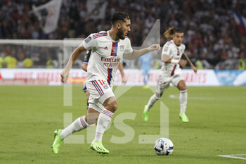 31/08/2022 - Rayan CHERKI of Lyon during the French championship Ligue 1 football match between Olympique Lyonnais (Lyon) and AJ Auxerre on August 31, 2022 at Groupama stadium in Decines-Charpieu near Lyon, France - FOOTBALL - FRENCH CHAMP - LYON V AUXERRE - FRENCH LIGUE 1 - CALCIO