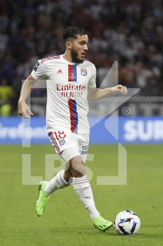 31/08/2022 - Rayan CHERKI of Lyon during the French championship Ligue 1 football match between Olympique Lyonnais (Lyon) and AJ Auxerre on August 31, 2022 at Groupama stadium in Decines-Charpieu near Lyon, France - FOOTBALL - FRENCH CHAMP - LYON V AUXERRE - FRENCH LIGUE 1 - CALCIO