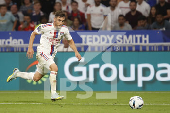 31/08/2022 - Nicolas TAGLIAFICO of Lyon during the French championship Ligue 1 football match between Olympique Lyonnais (Lyon) and AJ Auxerre on August 31, 2022 at Groupama stadium in Decines-Charpieu near Lyon, France - FOOTBALL - FRENCH CHAMP - LYON V AUXERRE - FRENCH LIGUE 1 - CALCIO