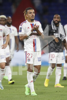 31/08/2022 - Malo GUSTO of Lyon during the French championship Ligue 1 football match between Olympique Lyonnais (Lyon) and AJ Auxerre on August 31, 2022 at Groupama stadium in Decines-Charpieu near Lyon, France - FOOTBALL - FRENCH CHAMP - LYON V AUXERRE - FRENCH LIGUE 1 - CALCIO