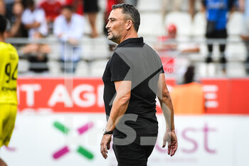 2022-09-04 - Franck HAISE of Lens during the French championship Ligue 1 football match between Stade de Reims and RC Lens on September 4, 2022 at Auguste Delaune stadium in Reims, France - FOOTBALL - FRENCH CHAMP - REIMS V LENS - FRENCH LIGUE 1 - SOCCER