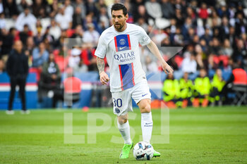 2022-09-10 - Lionel (Leo) MESSI of PSG during the French championship Ligue 1 football match between Paris Saint-Germain and Stade Brestois on September 10, 2022 at Parc des Princes stadium in Paris, France - FOOTBALL - FRENCH CHAMP - PARIS SG V BREST - FRENCH LIGUE 1 - SOCCER