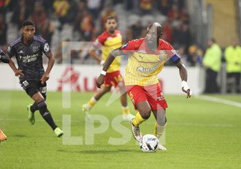 2022-10-02 - Seko Fofana of Lens during the French championship Ligue 1 football match between RC Lens (RCL) and Olympique Lyonnais (OL, Lyon) on October 2, 2022 at Stade Bollaert-Delelis in Lens, France - FOOTBALL - FRENCH CHAMP - LENS V LYON - FRENCH LIGUE 1 - SOCCER