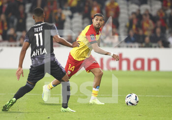2022-10-02 - Facundo Medina of Lens during the French championship Ligue 1 football match between RC Lens (RCL) and Olympique Lyonnais (OL, Lyon) on October 2, 2022 at Stade Bollaert-Delelis in Lens, France - FOOTBALL - FRENCH CHAMP - LENS V LYON - FRENCH LIGUE 1 - SOCCER