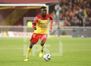2022-10-02 - Salis Abdul Samed of Lens during the French championship Ligue 1 football match between RC Lens (RCL) and Olympique Lyonnais (OL, Lyon) on October 2, 2022 at Stade Bollaert-Delelis in Lens, France - FOOTBALL - FRENCH CHAMP - LENS V LYON - FRENCH LIGUE 1 - SOCCER