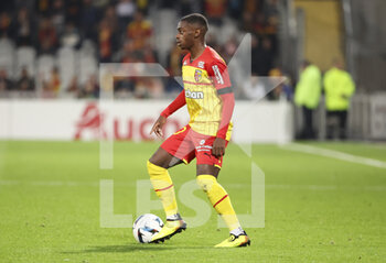 2022-10-02 - David Pereira Da Costa of Lens during the French championship Ligue 1 football match between RC Lens and Olympique Lyonnais (OL, Lyon) on October 2, 2022 at Stade Bollaert-Delelis in Lens, France - FOOTBALL - FRENCH CHAMP - LENS V LYON - FRENCH LIGUE 1 - SOCCER