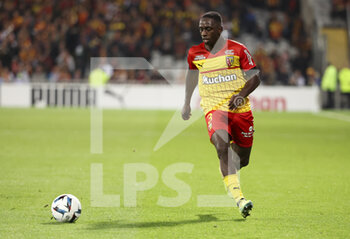 2022-10-02 - Deiver Machado of Lens during the French championship Ligue 1 football match between RC Lens (RCL) and Olympique Lyonnais (OL, Lyon) on October 2, 2022 at Stade Bollaert-Delelis in Lens, France - FOOTBALL - FRENCH CHAMP - LENS V LYON - FRENCH LIGUE 1 - SOCCER