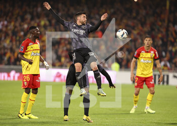 2022-10-02 - Nicolas Tagliafico of Lyon during the French championship Ligue 1 football match between RC Lens (RCL) and Olympique Lyonnais (OL, Lyon) on October 2, 2022 at Stade Bollaert-Delelis in Lens, France - FOOTBALL - FRENCH CHAMP - LENS V LYON - FRENCH LIGUE 1 - SOCCER