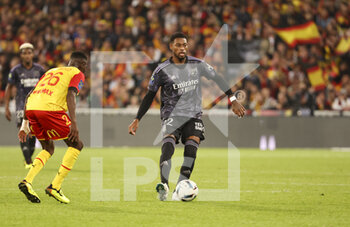 2022-10-02 - Jeff Reine-Adelaide of Lyon during the French championship Ligue 1 football match between RC Lens (RCL) and Olympique Lyonnais (OL, Lyon) on October 2, 2022 at Stade Bollaert-Delelis in Lens, France - FOOTBALL - FRENCH CHAMP - LENS V LYON - FRENCH LIGUE 1 - SOCCER