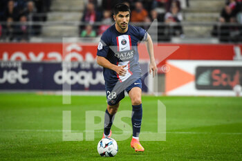 08/10/2022 - Carlos SOLER of PSG during the French championship Ligue 1 football match between Stade de Reims and Paris Saint-Germain on October 8, 2022 at Auguste Delaune stadium in Reims, France - FOOTBALL - FRENCH CHAMP - REIMS V PARIS SG - FRENCH LIGUE 1 - CALCIO