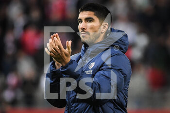 08/10/2022 - Carlos SOLER of PSG during the French championship Ligue 1 football match between Stade de Reims and Paris Saint-Germain on October 8, 2022 at Auguste Delaune stadium in Reims, France - FOOTBALL - FRENCH CHAMP - REIMS V PARIS SG - FRENCH LIGUE 1 - CALCIO