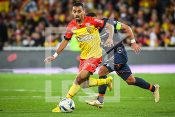 15/10/2022 - Alexis CLAUDE-MAURICE of Lens during the French championship Ligue 1 football match between RC Lens and Montpellier HSC on October 15, 2022 at Bollaert-Delelis stadium in Lens, France - FOOTBALL - FRENCH CHAMP - LENS V MONTPELLIER - FRENCH LIGUE 1 - CALCIO