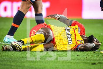 2022-10-15 - Seko FOFANA of Lens looks dejected during the French championship Ligue 1 football match between RC Lens and Montpellier HSC on October 15, 2022 at Bollaert-Delelis stadium in Lens, France - FOOTBALL - FRENCH CHAMP - LENS V MONTPELLIER - FRENCH LIGUE 1 - SOCCER