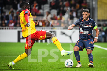2022-10-15 - Teji SAVANIER of Montpellier during the French championship Ligue 1 football match between RC Lens and Montpellier HSC on October 15, 2022 at Bollaert-Delelis stadium in Lens, France - FOOTBALL - FRENCH CHAMP - LENS V MONTPELLIER - FRENCH LIGUE 1 - SOCCER