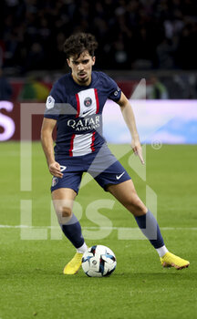 16/10/2022 - Vitinha of PSG during the French championship Ligue 1 football match between Paris Saint-Germain (PSG) and Olympique de Marseille (OM) on October 16, 2022 at Parc des Princes stadium in Paris, France - FOOTBALL - FRENCH CHAMP - PARIS SG V MARSEILLE - FRENCH LIGUE 1 - CALCIO