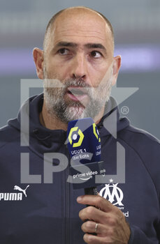 16/10/2022 - Coach of Olympique de Marseille Igor Tudor is interviewed following the French championship Ligue 1 football match between Paris Saint-Germain (PSG) and Olympique de Marseille (OM) on October 16, 2022 at Parc des Princes stadium in Paris, France - FOOTBALL - FRENCH CHAMP - PARIS SG V MARSEILLE - FRENCH LIGUE 1 - CALCIO