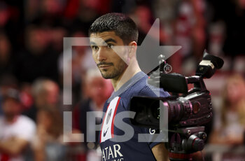 21/10/2022 - Carlos Soler of PSG during the French championship Ligue 1 football match between AC Ajaccio (ACA) and Paris Saint-Germain (PSG on October 21, 2022 at Stade Francois Coty in Ajaccio, France - FOOTBALL - FRENCH CHAMP - AJACCIO V PARIS SG - FRENCH LIGUE 1 - CALCIO