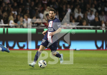 21/10/2022 - Lionel Messi of PSG during the French championship Ligue 1 football match between AC Ajaccio (ACA) and Paris Saint-Germain (PSG on October 21, 2022 at Stade Francois Coty in Ajaccio, France - FOOTBALL - FRENCH CHAMP - AJACCIO V PARIS SG - FRENCH LIGUE 1 - CALCIO