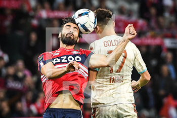 23/10/2022 - Andre GOMES of Lille during the French championship Ligue 1 football match between LOSC Lille and AS Monaco on October 23, 2022 at Pierre Mauroy stadium in Villeneuve-d'Ascq near Lille, France - FOOTBALL - FRENCH CHAMP - LILLE V MONACO - FRENCH LIGUE 1 - CALCIO
