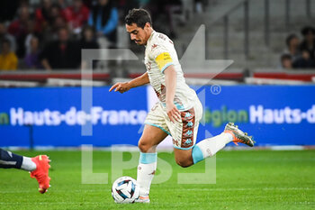 23/10/2022 - Wissam BEN YEDDER of Monaco during the French championship Ligue 1 football match between LOSC Lille and AS Monaco on October 23, 2022 at Pierre Mauroy stadium in Villeneuve-d'Ascq near Lille, France - FOOTBALL - FRENCH CHAMP - LILLE V MONACO - FRENCH LIGUE 1 - CALCIO