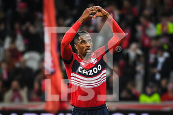 23/10/2022 - Alexsandro VICTOR DE SOUZA RIBEIRO of Lille celebrates his goal during the French championship Ligue 1 football match between LOSC Lille and AS Monaco on October 23, 2022 at Pierre Mauroy stadium in Villeneuve-d'Ascq near Lille, France - FOOTBALL - FRENCH CHAMP - LILLE V MONACO - FRENCH LIGUE 1 - CALCIO